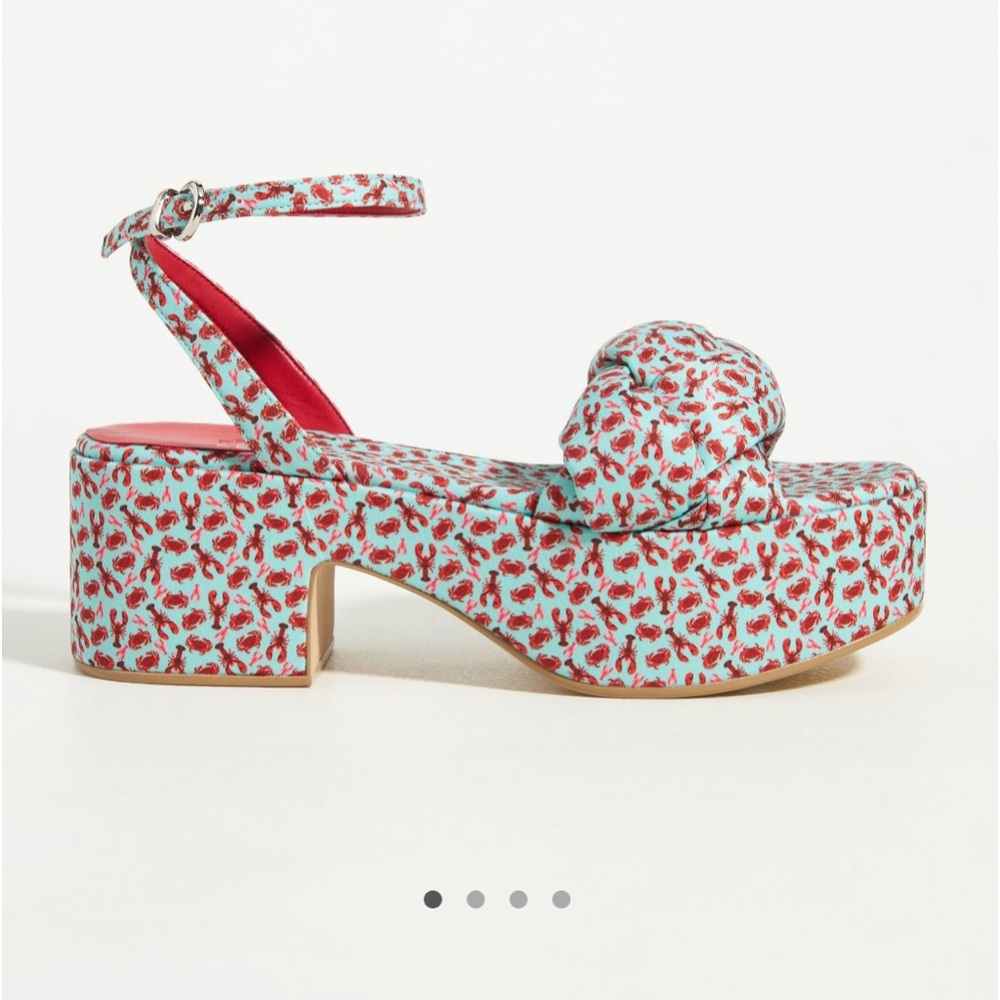 Jeffrey Campbell Lobster Braided Platform Sandals